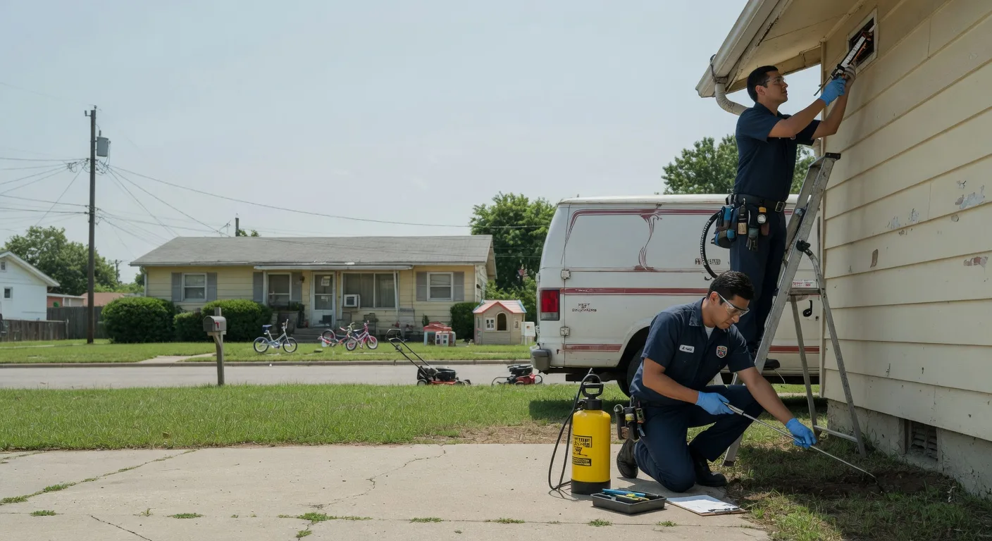 Termite Treatment in Oakford, IL near me
